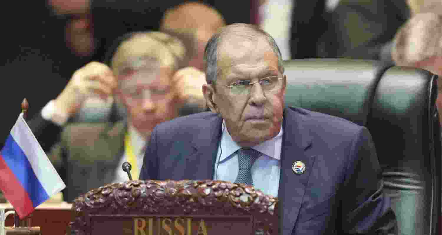 Russian Foreign Minister Sergey Lavrov criticises West over NATO expansions.