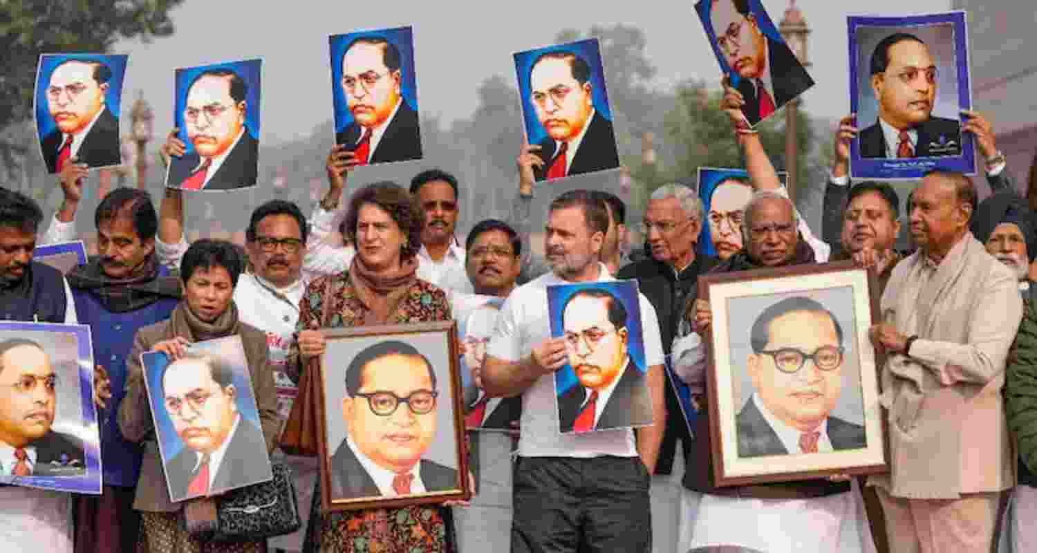 Congress leader Kharge demands Shah’s apology over Ambedkar comment.