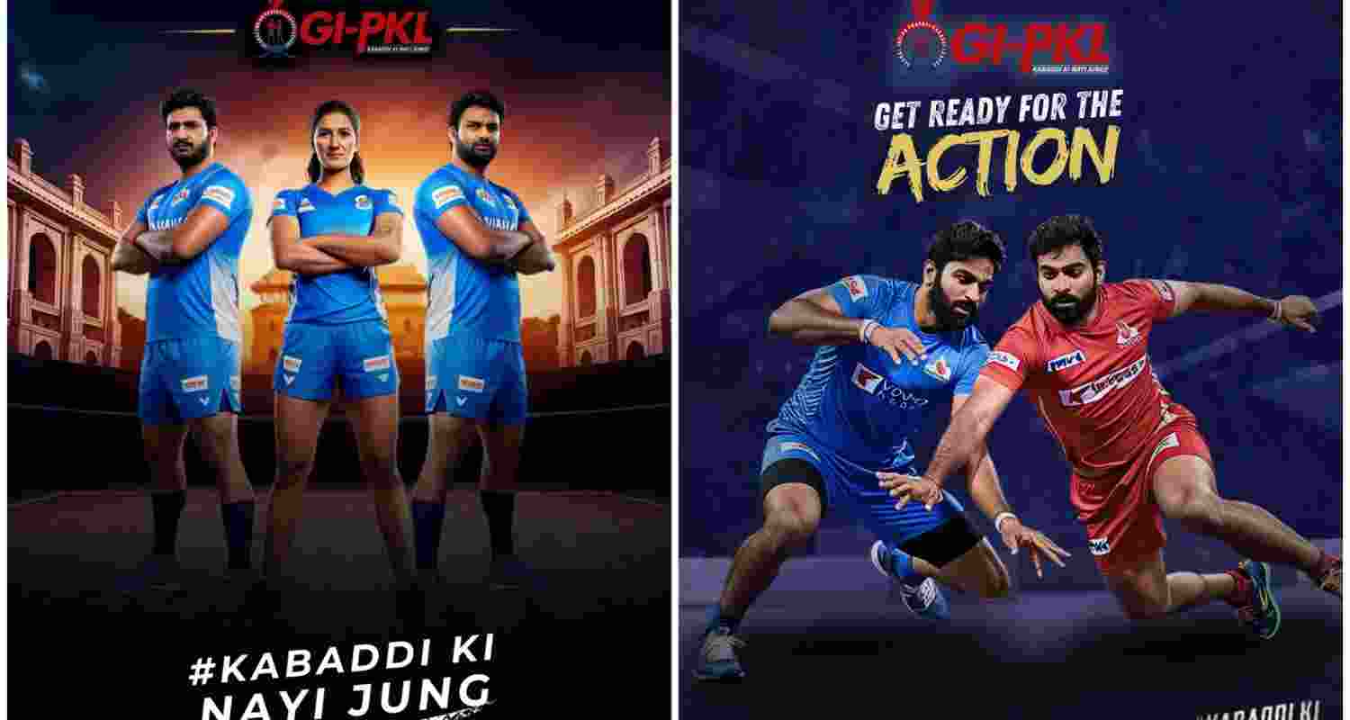 GI-PKL combines men and women’s kabaddi in groundbreaking format. Image GI PKL X.