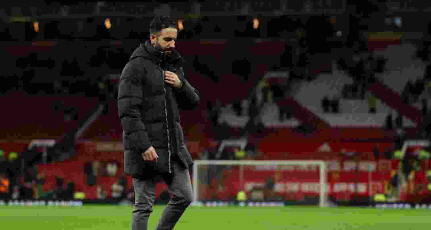 Ruben Amorim takes responsibility as Manchester United slide towards relegation. File Photo.