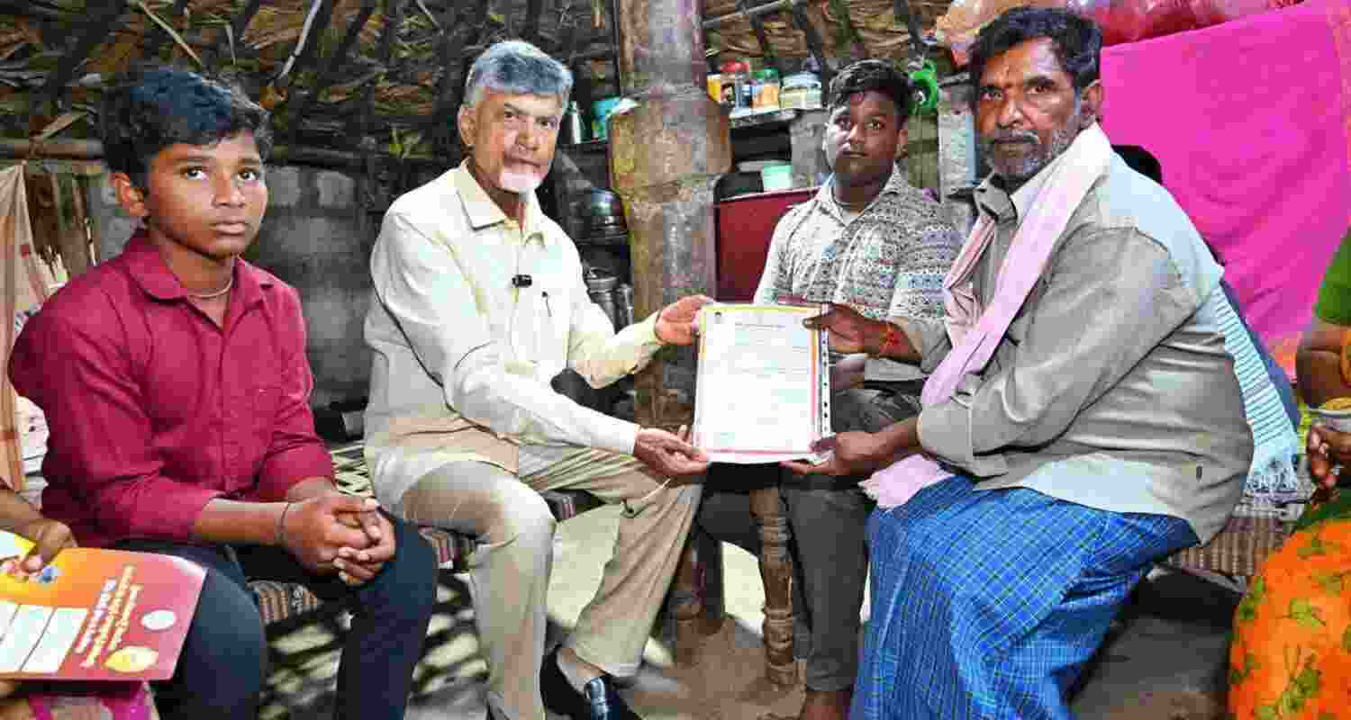 Andhra CM Naidu Vows Strong Leadership in Ensuring Timely Pension Payments.