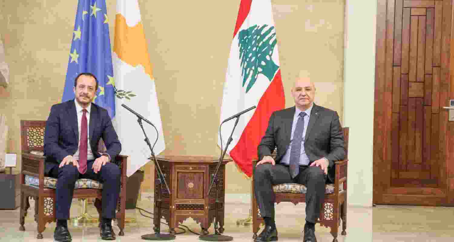 Lebanon and Cyprus Discuss Mutual Goals for Regional Peace.
