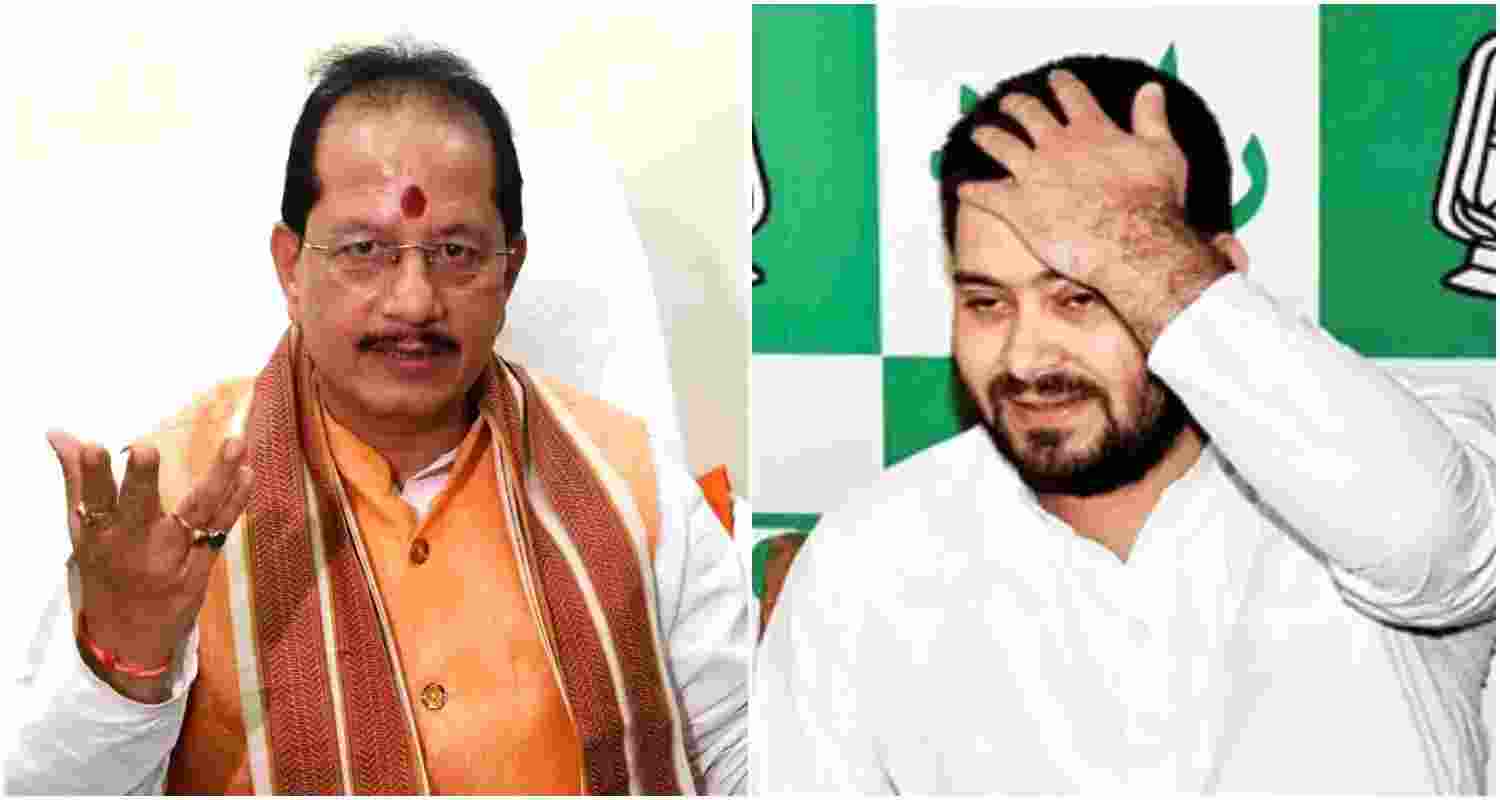 Tejashwi Yadav says BJP using false cases to target him.