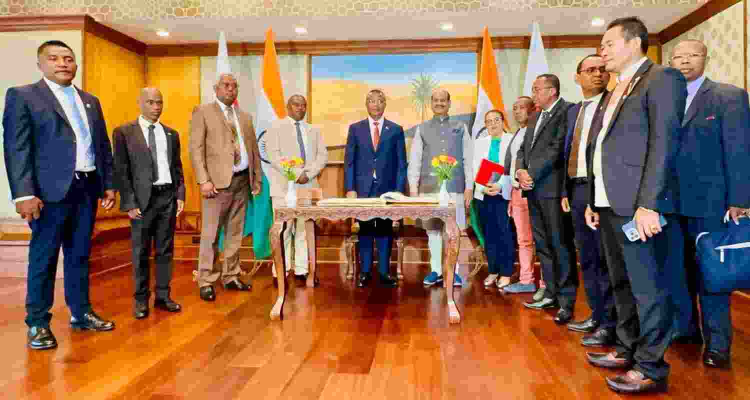 India, Madagascar reaffirm strong bilateral partnership.