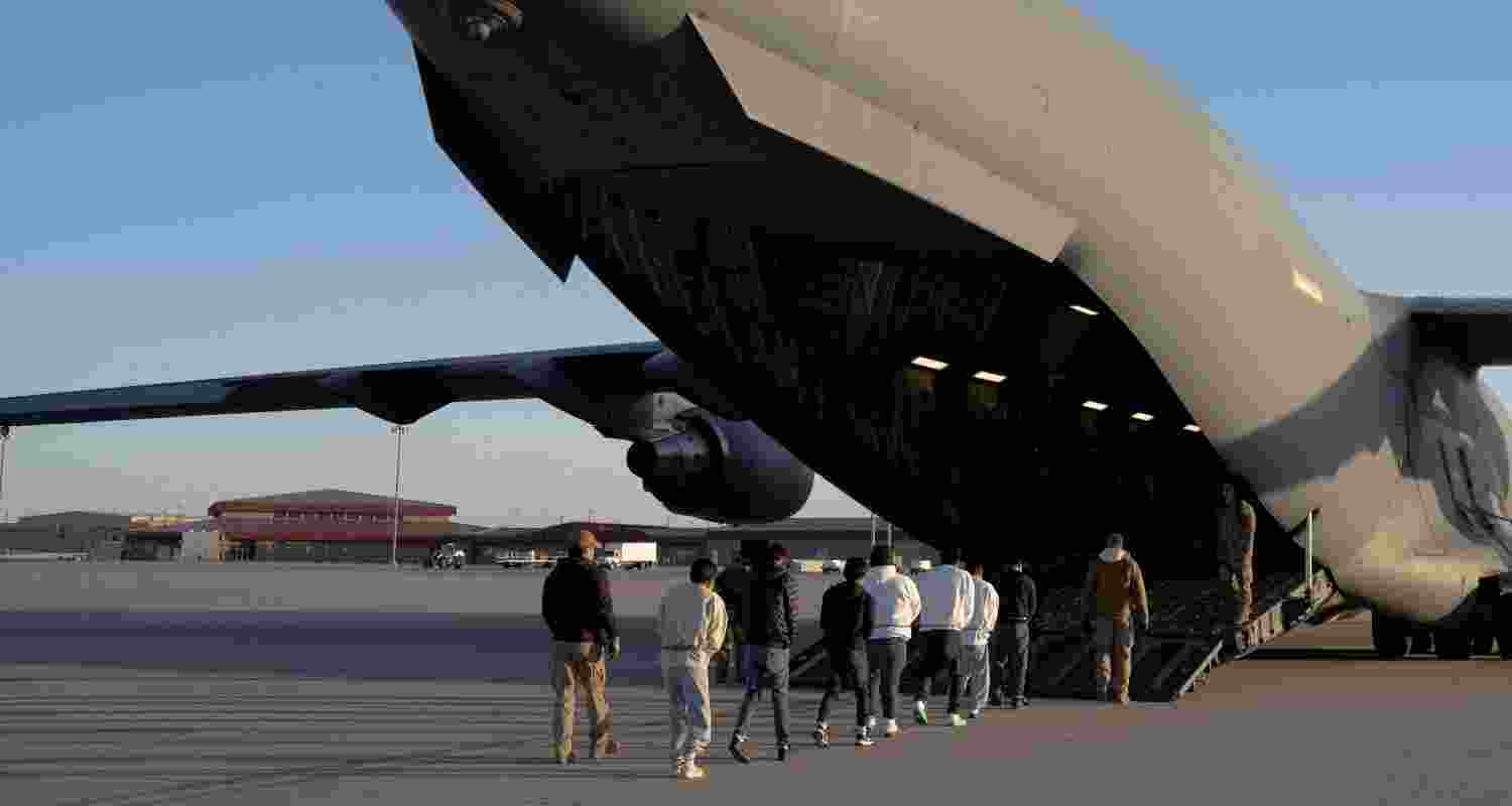 Centre denies using IAF or chartered flights for deportees.