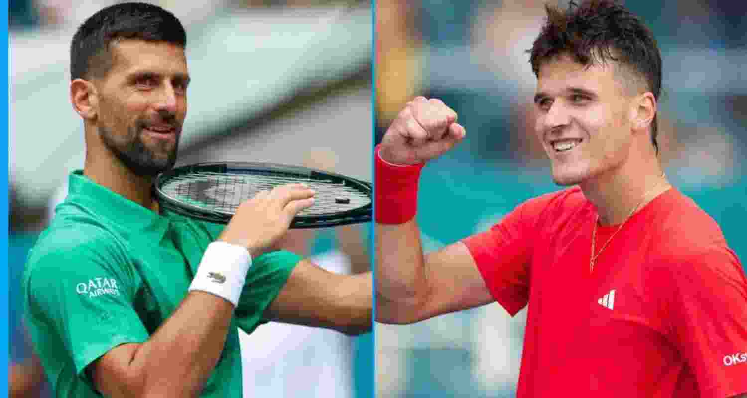 Jakub Mensik denies Djokovic 100th title at Miami Open.