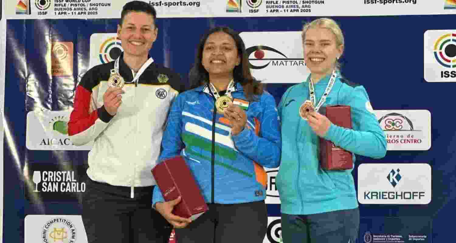 Sift Kaur Samra Strikes First Gold for India in Style.