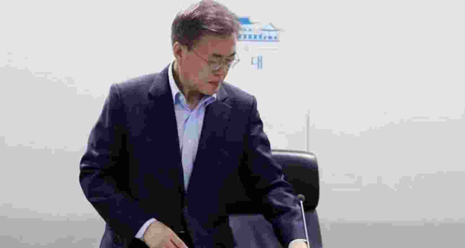 Ex-president Moon Jae-in faces corruption charges.