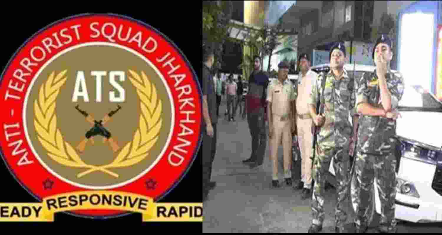 Five detained as ATS raids Wasseypur in Dhanbad.