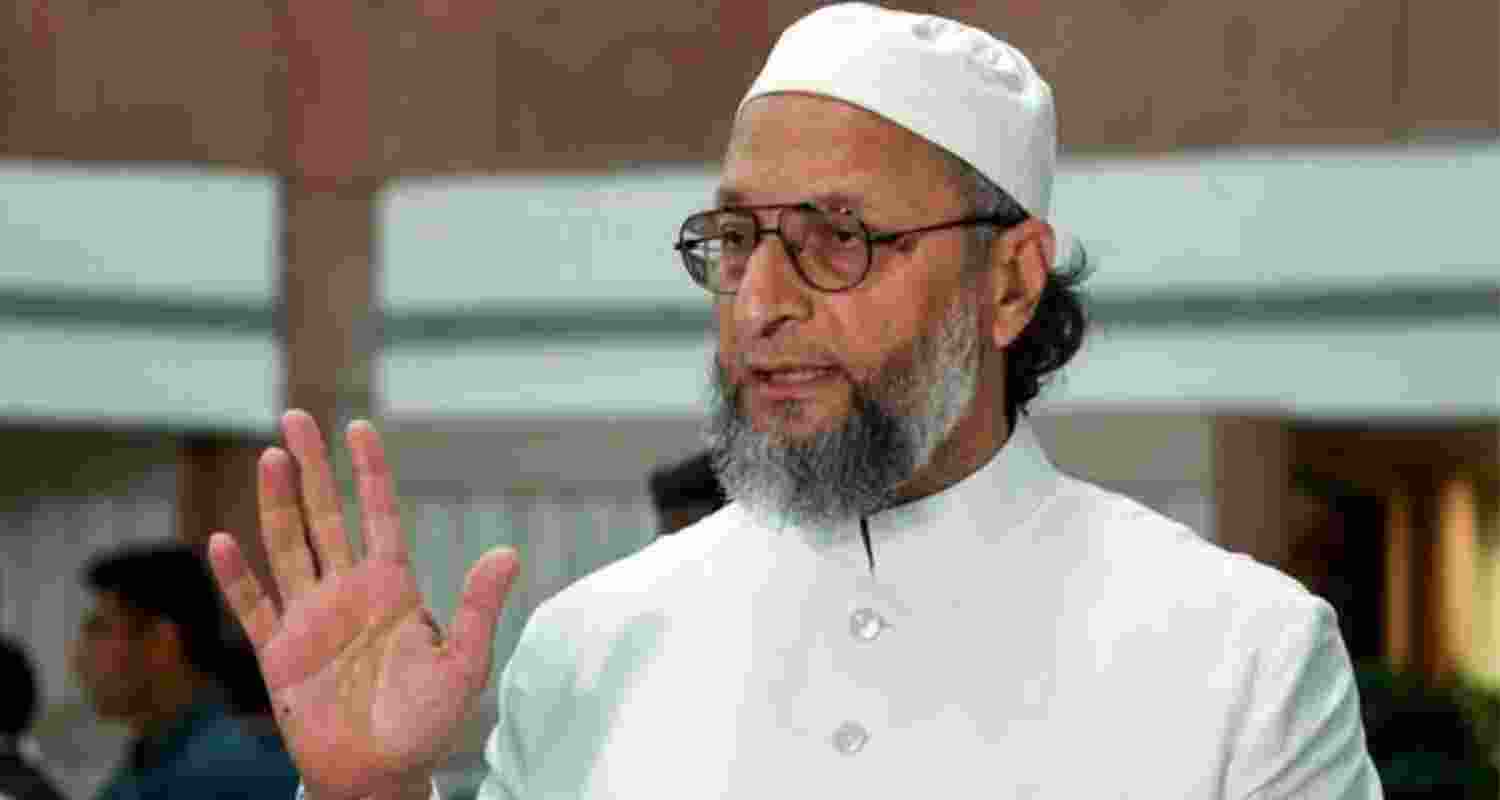 Owaisi slams IMF for loan to Pakistan.