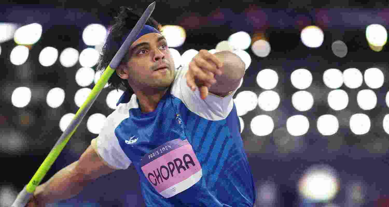 Neeraj Chopra has set a new national record, but missed the top spot in Doha.