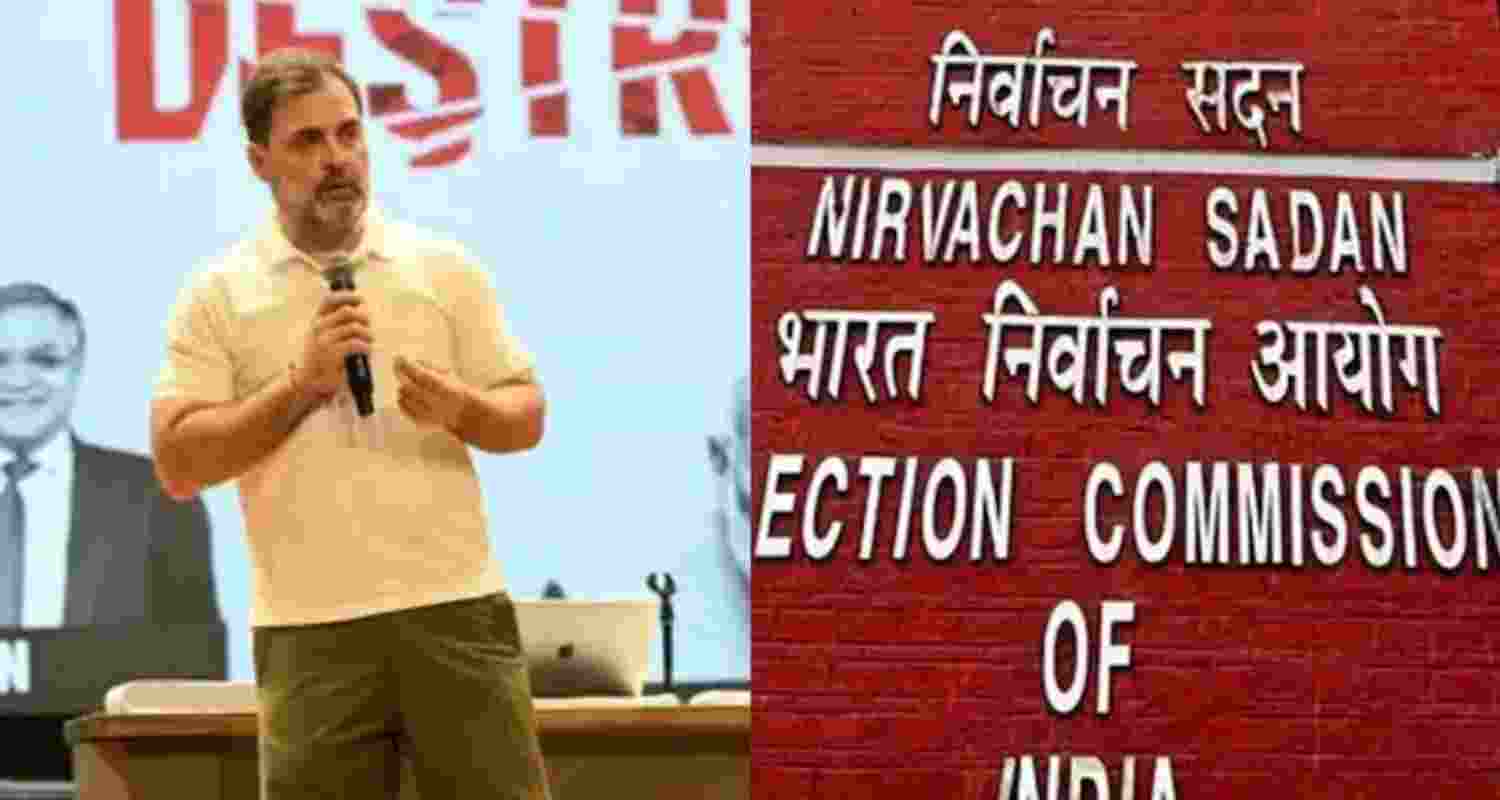 EC Demands Proof after Rahul Gandhi’s Voter Fraud Claim.