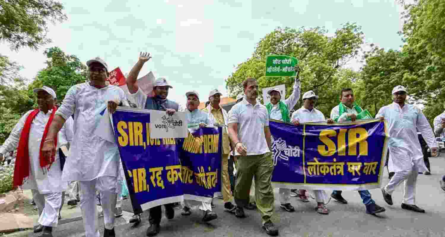 Bihar set for Voter Adhikar Yatra against voter list errors - Bihar SIR.