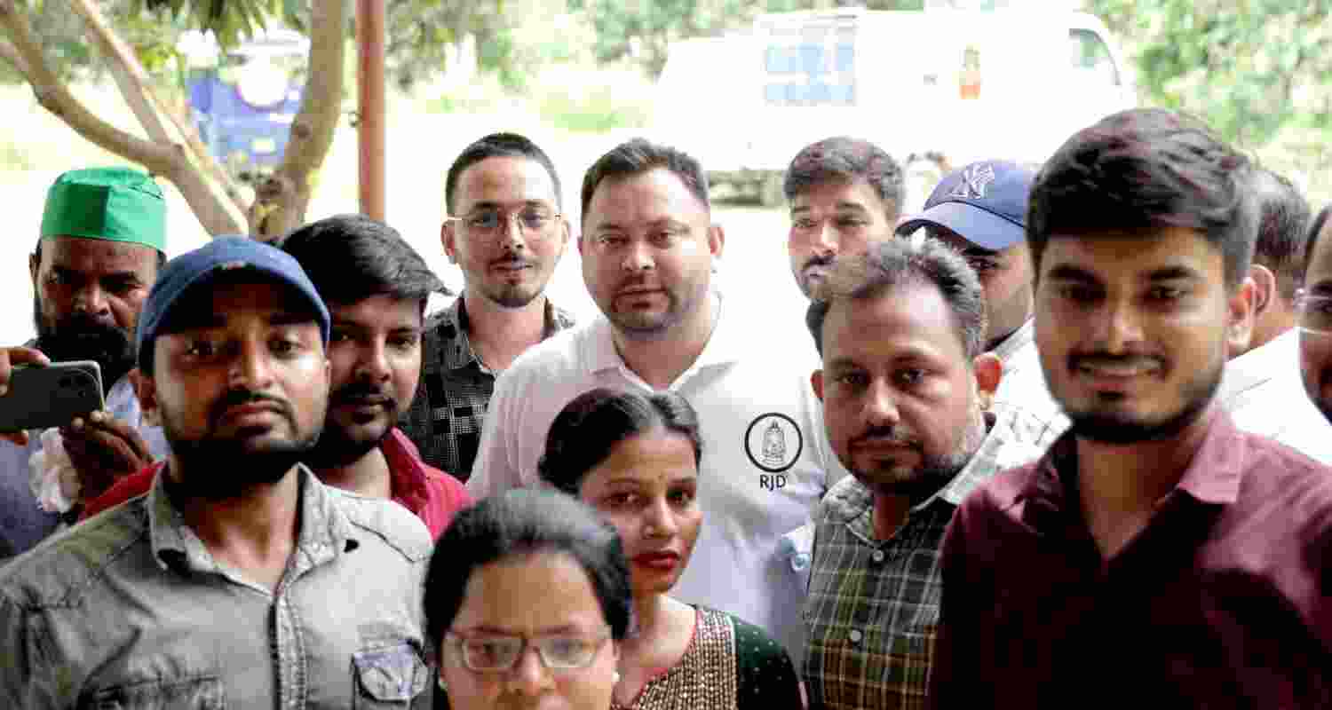 Tejashwi Yadav accuses EC of acting as BJP’s extension.