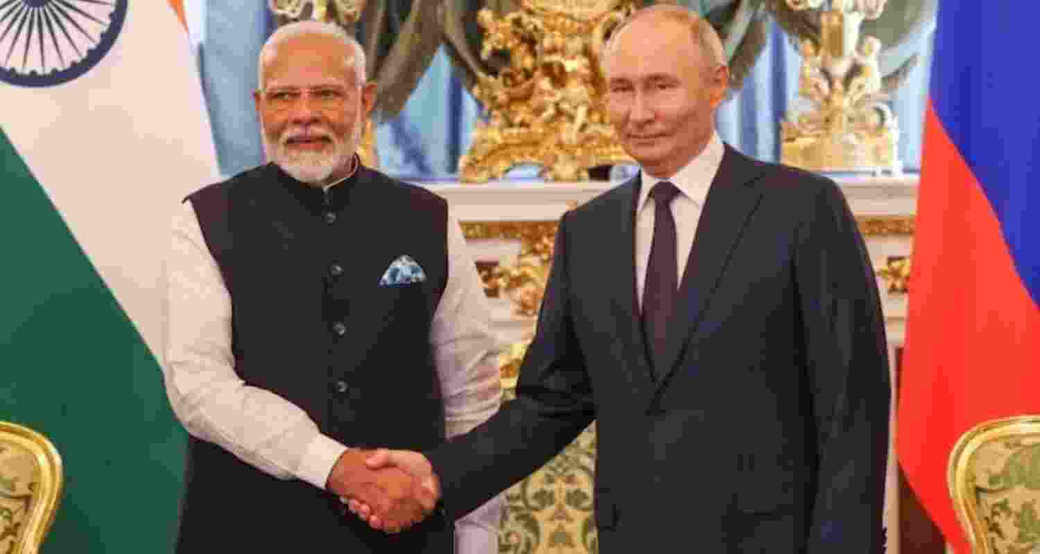 Putin to hold talks with Modi in India this December. File Photo.