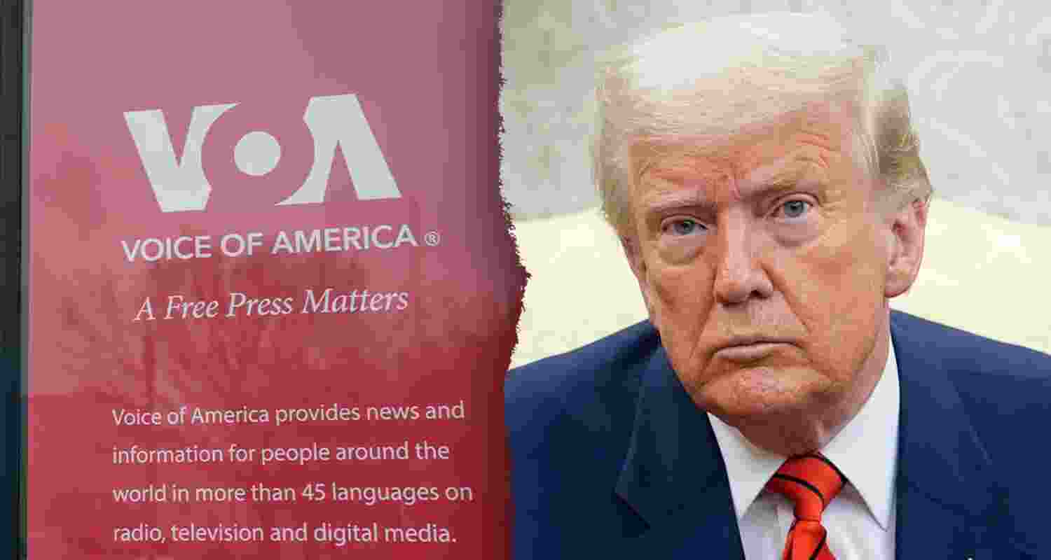 Over 500 workers dismissed at Voice of America and USAGM.