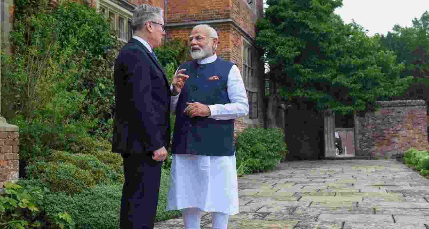 UK PM Keir Starmer to hold talks with PM Modi in Mumbai.