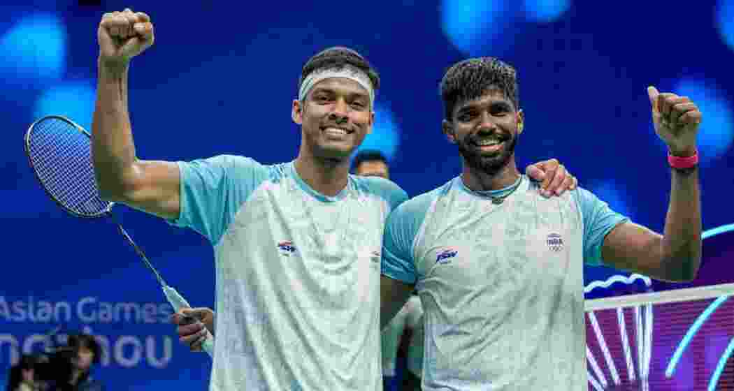 Satwiksairaj Rankireddy and Chirag Shetty.