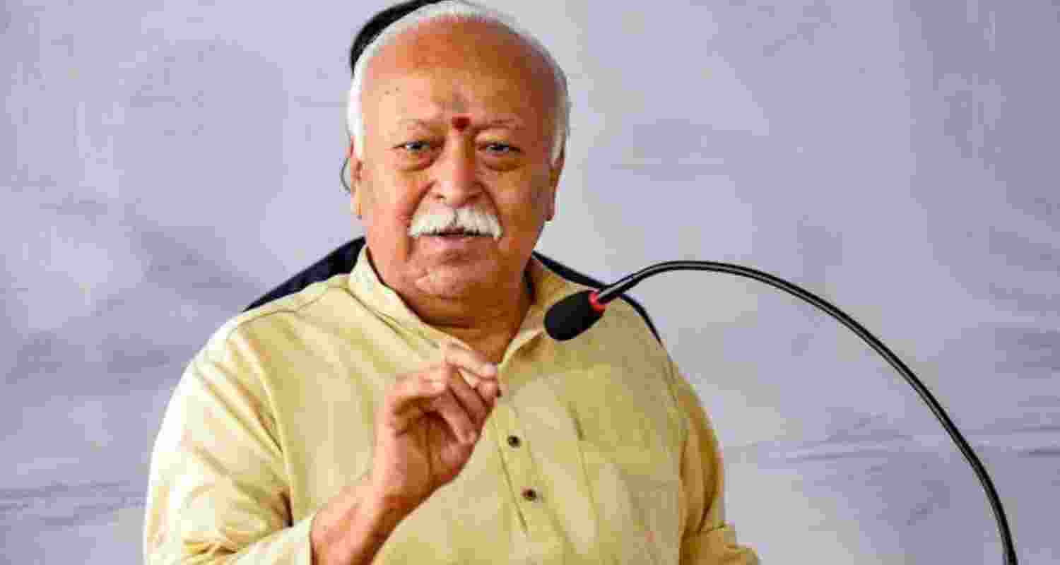 Mohan Bhagwat calls devotion and patriotism inseparable.