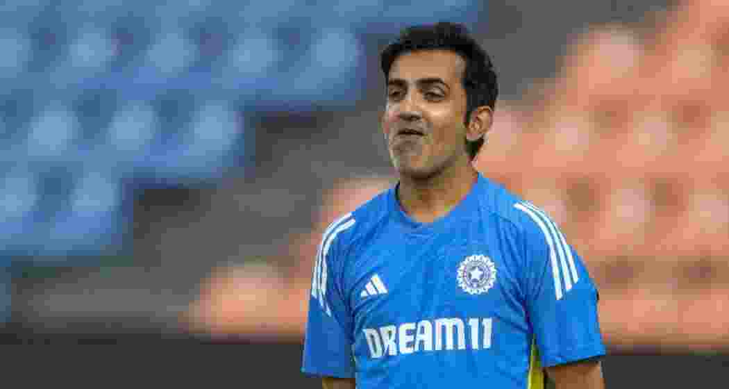 Indian men's cricket team coach Gautam Gambhir. File Photo.