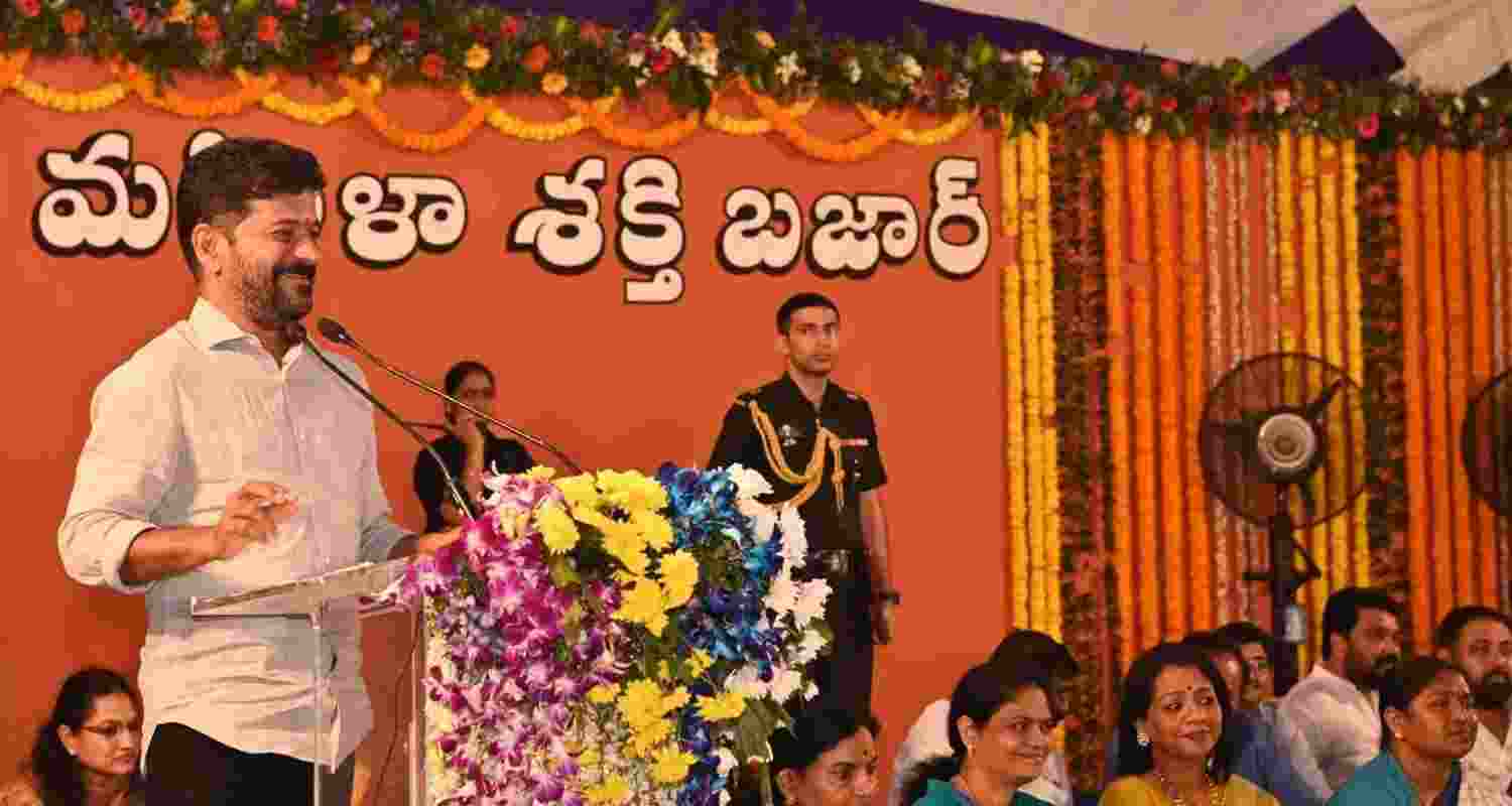 Telangana CM A Revanth Reddy. Image: X