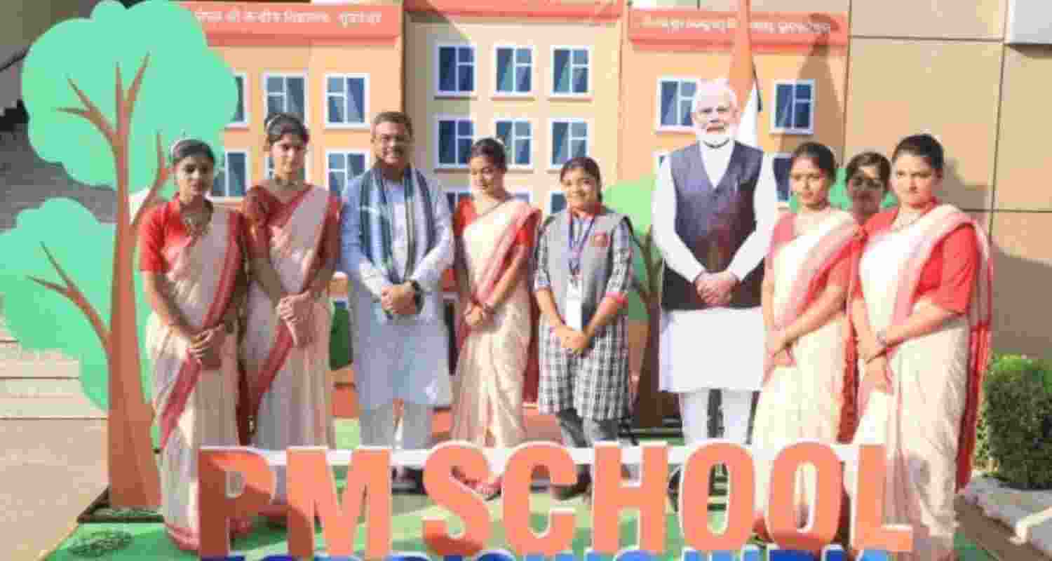 PM SHRI School. Image X.