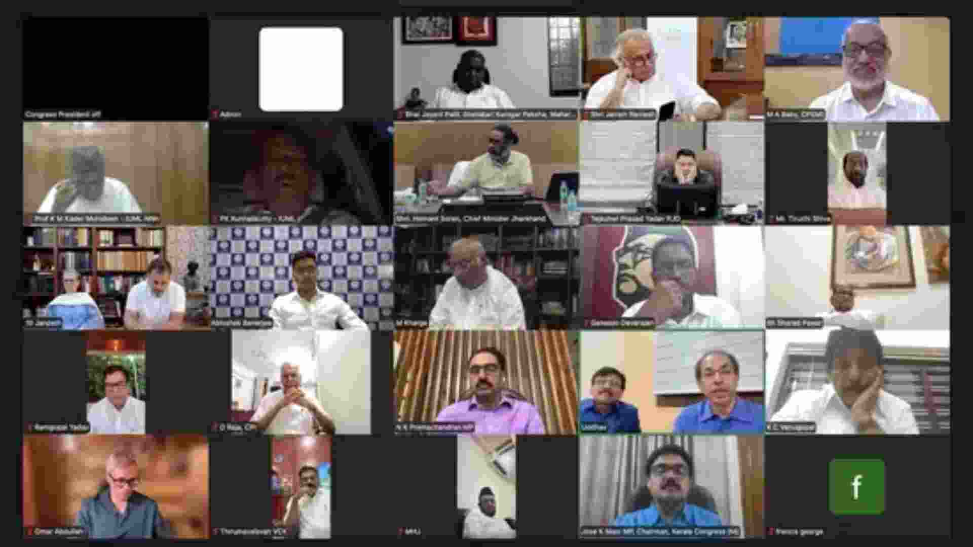 Ahead of Monsoon session, INDIA Bloc parties hold virtual meeting