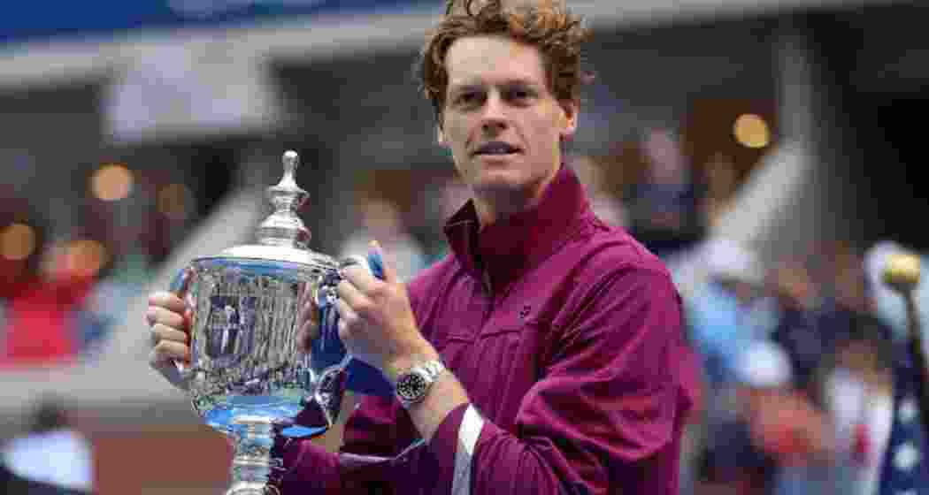 Jannik Sinner wins the US Open singles title after defeating Taylor Fritz. File Photo.