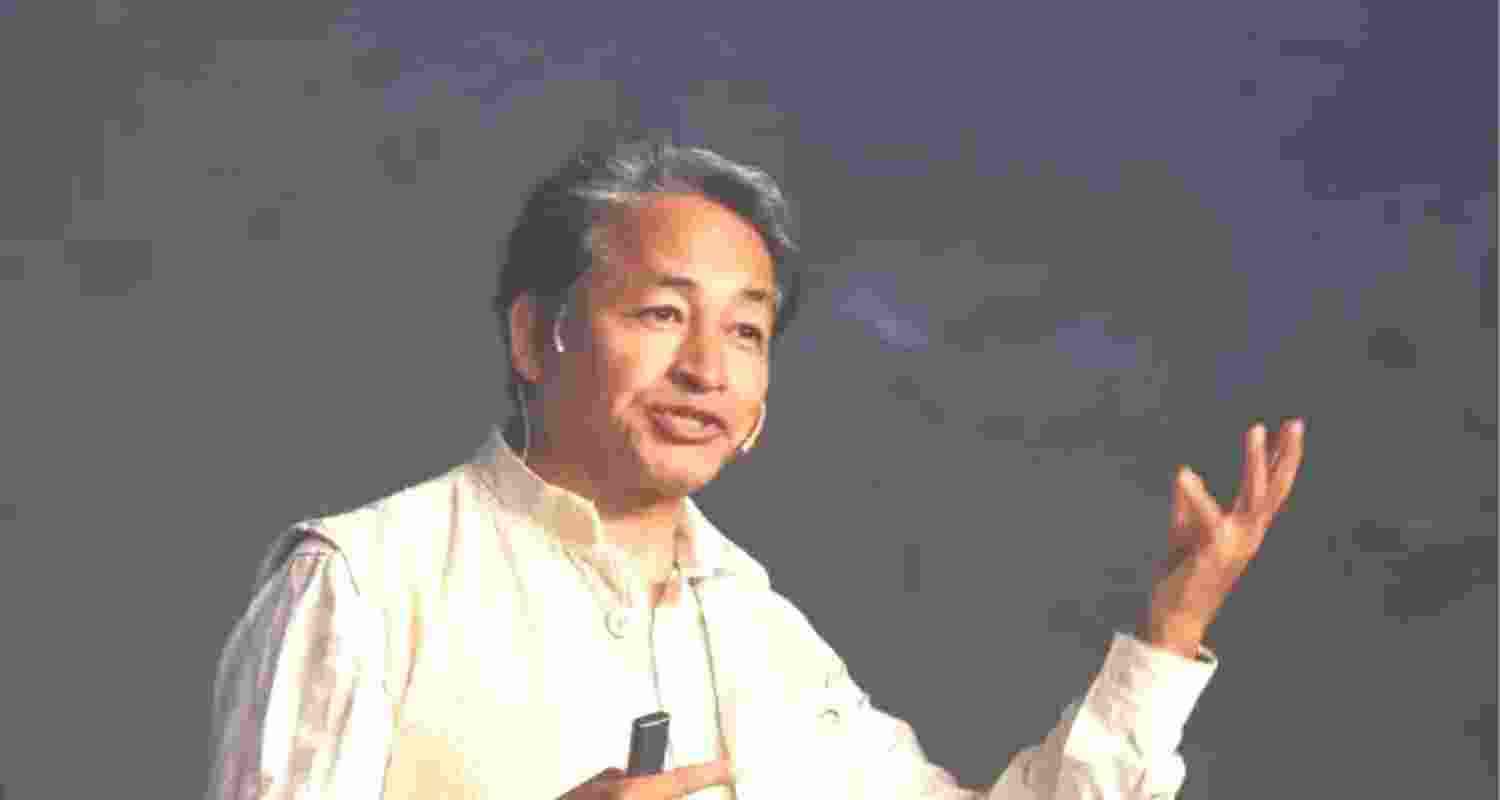  Ladakh activist Sonam Wangchuk.