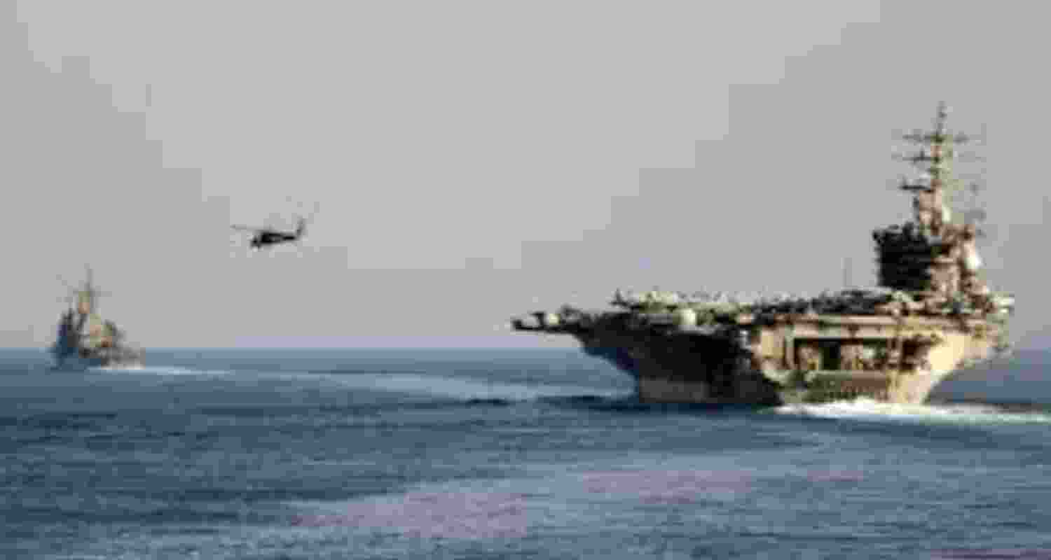 India imports about 40 per cent of all its oil and about half of its gas through the narrow Strait of Hormuz that lies between Iran to the north and Oman and the United Arab Emirates to the south