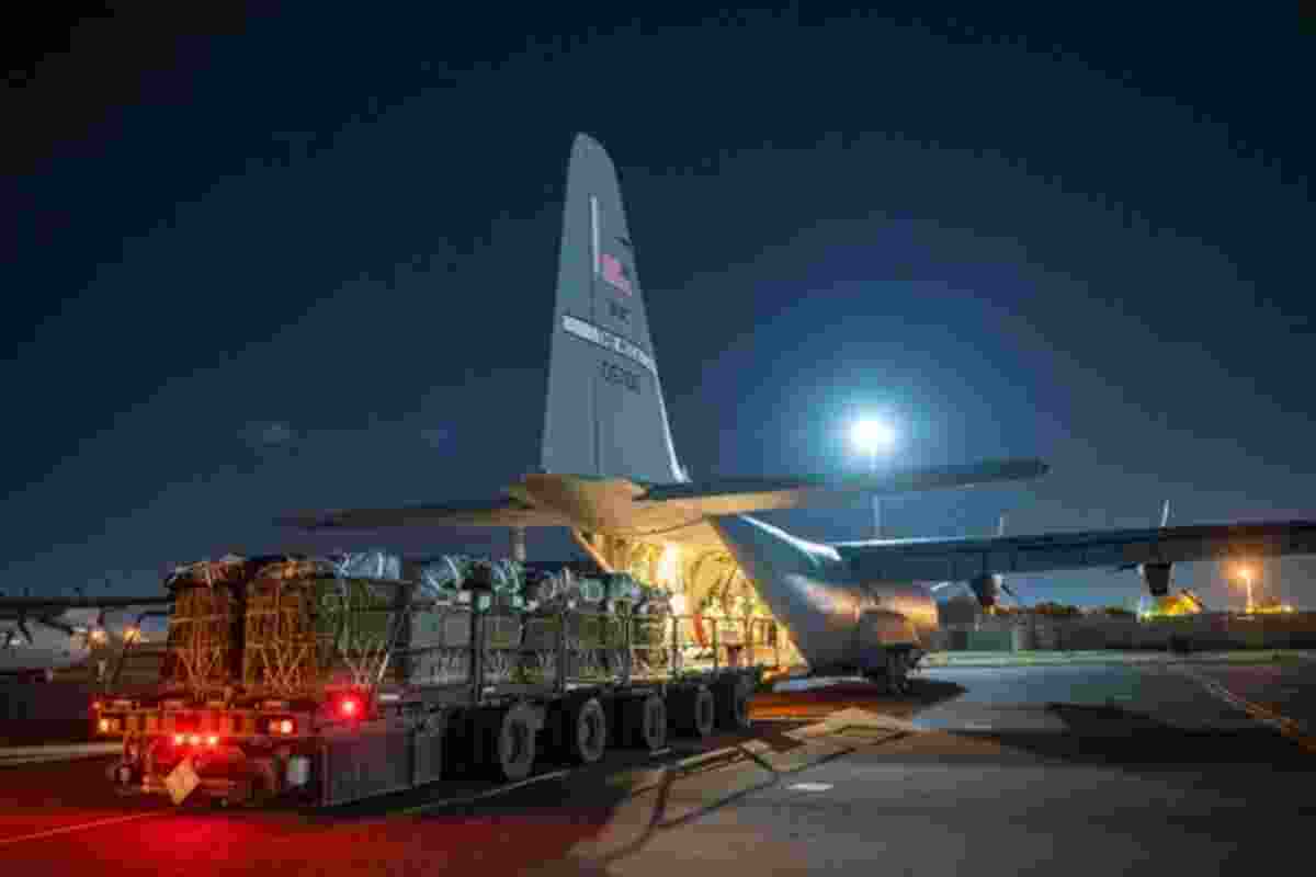 US makes first Gaza aid airdrop in joint operation with Jordan