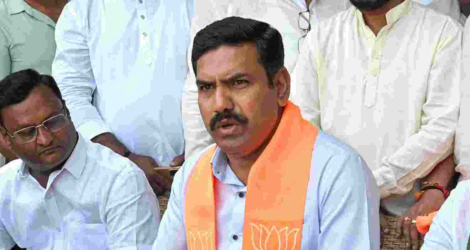 Karnataka Bharatiya Janata Party president BY Vijayendra - file image.