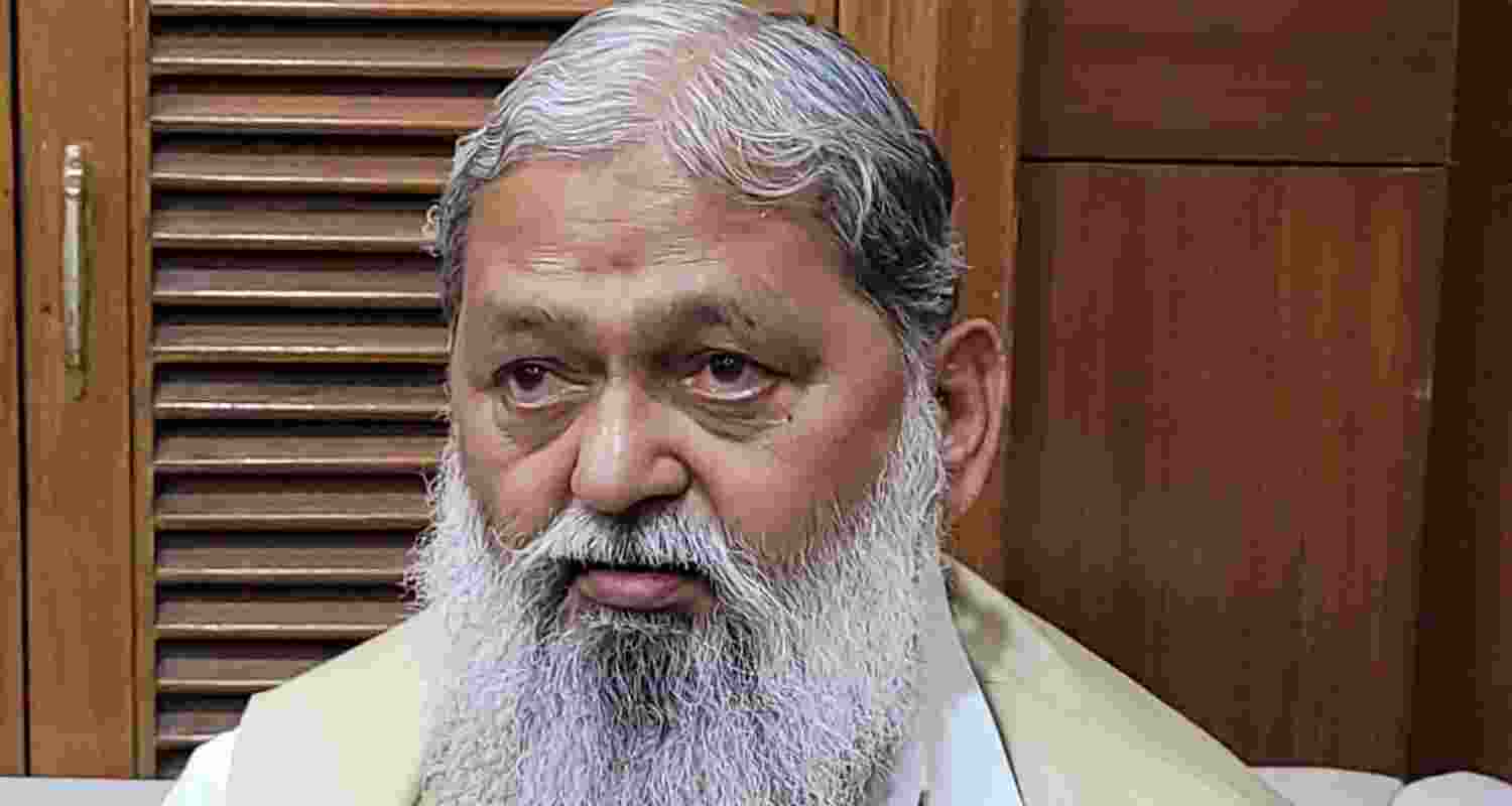 Haryana Cabinet minister Anil Vij. 