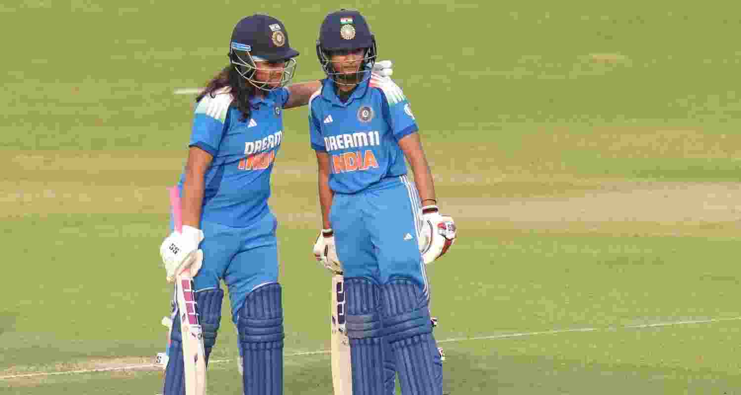 Pratika Rawal and Tejal Hasabnis capped a memorable comeback, posting a fifty each,