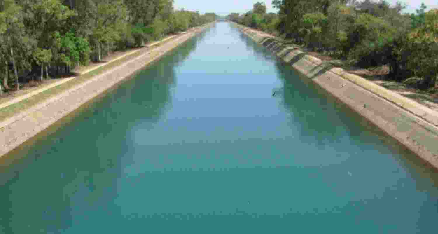 A file photo of the Bhakra main canal.
