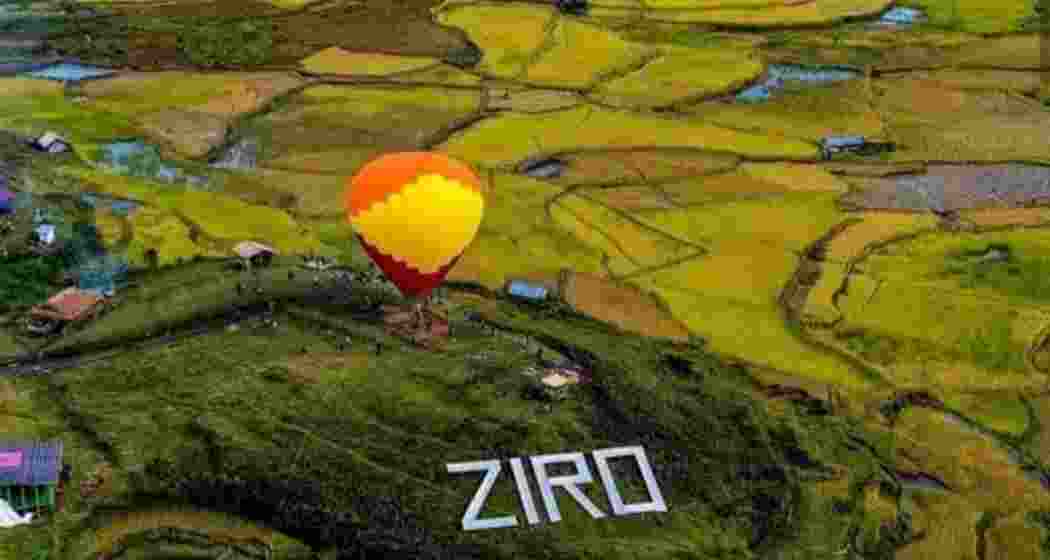 The serene beauty of Ziro Valley, where lush green hills meet vibrant tribal culture.