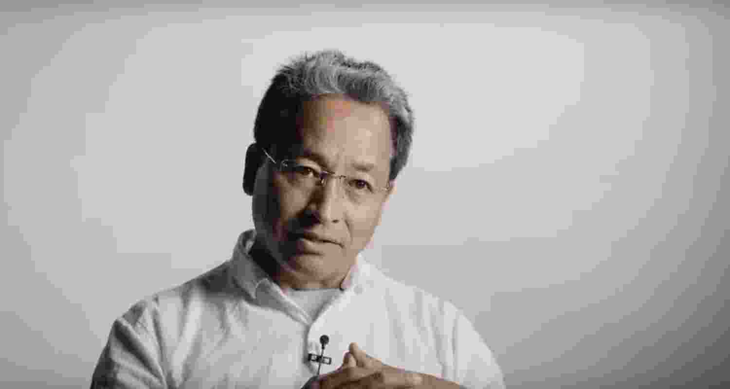 Detained climate activist from Ladakh Sonam Wangchuk
