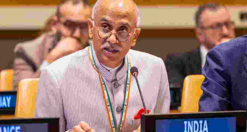 Permanent Representative of India to the UN Parvathaneni Harish (File Photo: PTI)