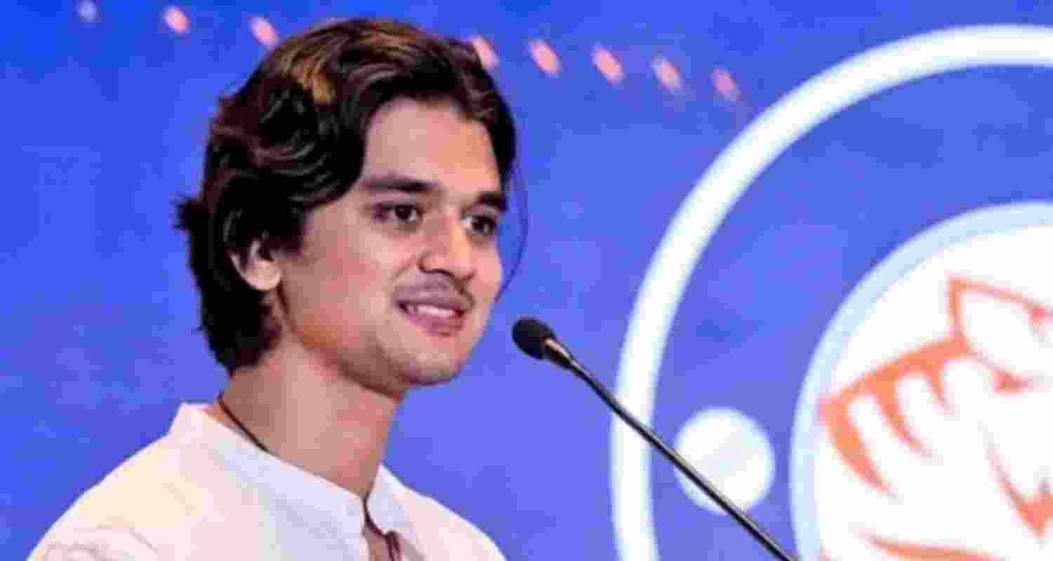 Union Minister Jyotiraditya Scindia's son Mahanaryaman Scindia.