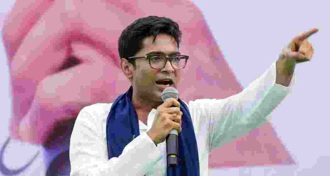 A file photo of senior TMC leader Abhishek Banerjee. 