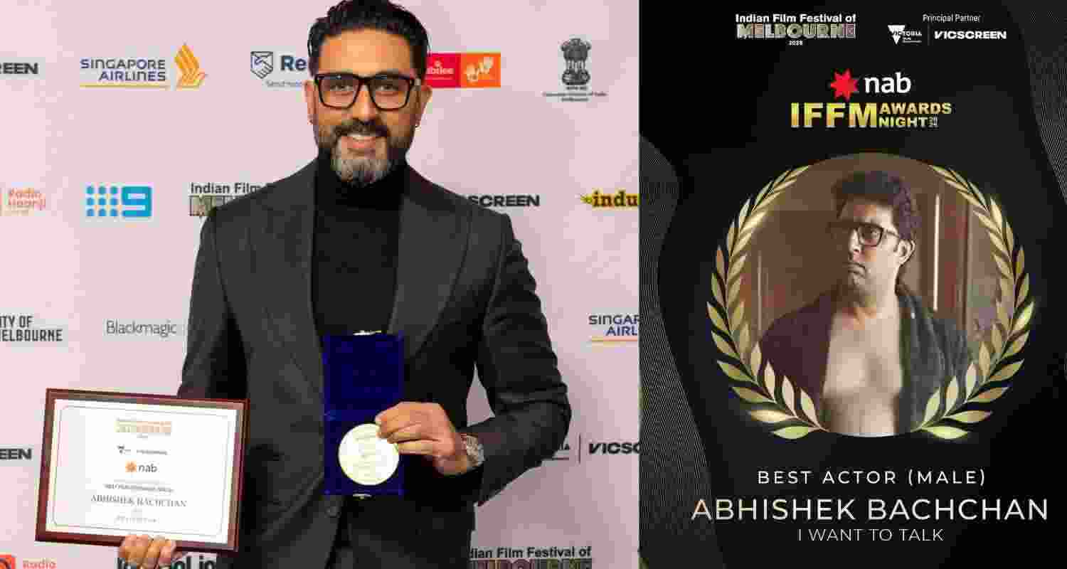 Happiest father: Amitabh on Abhishek winning Best Actor award