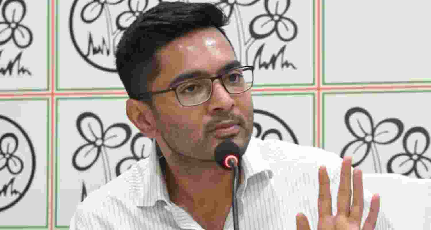 General Secretary of the Trinamool Congress (TMC) Abhishek Banerjee. 