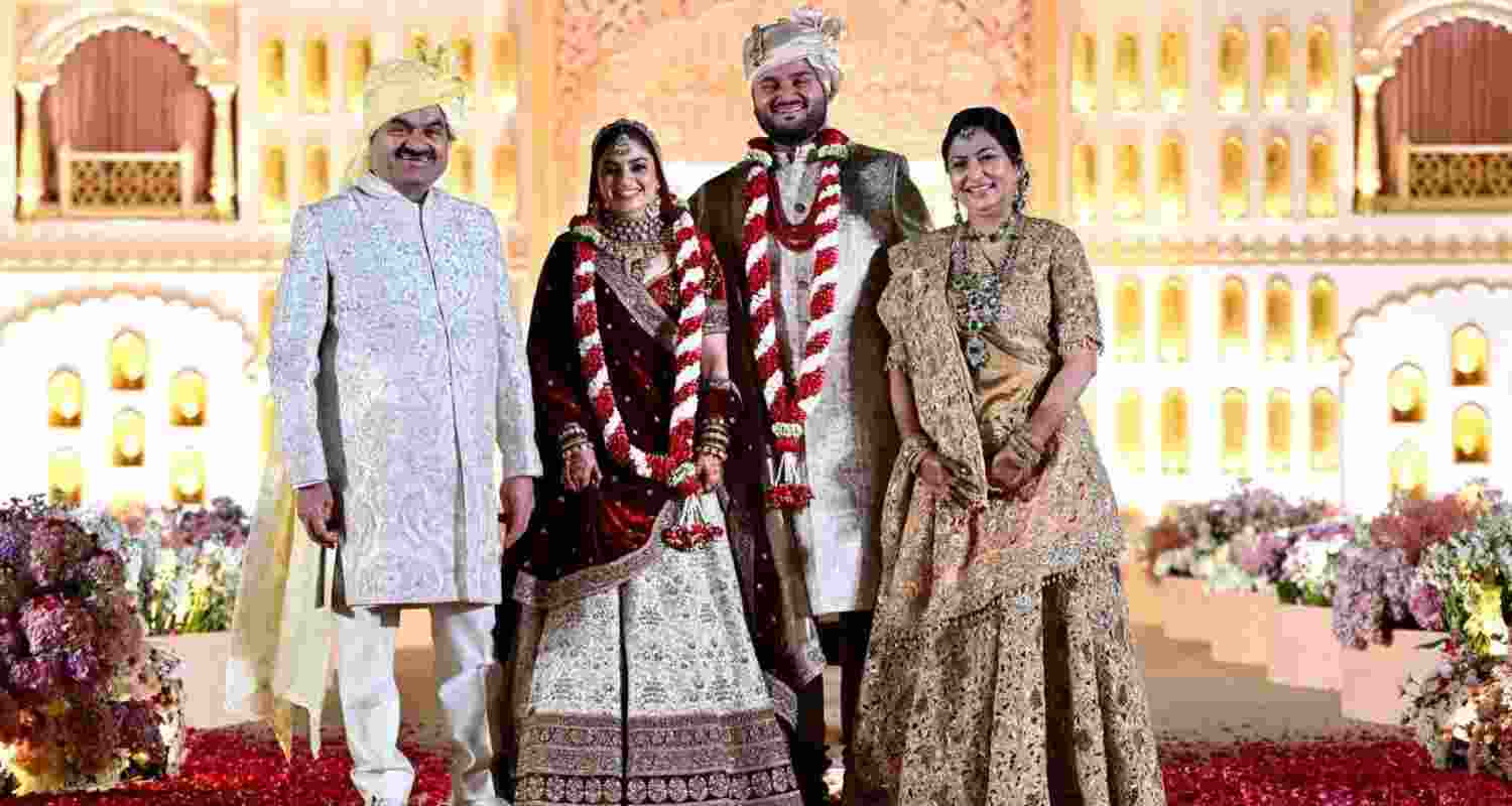 Gautam Adani’s son gets married in low-key affair