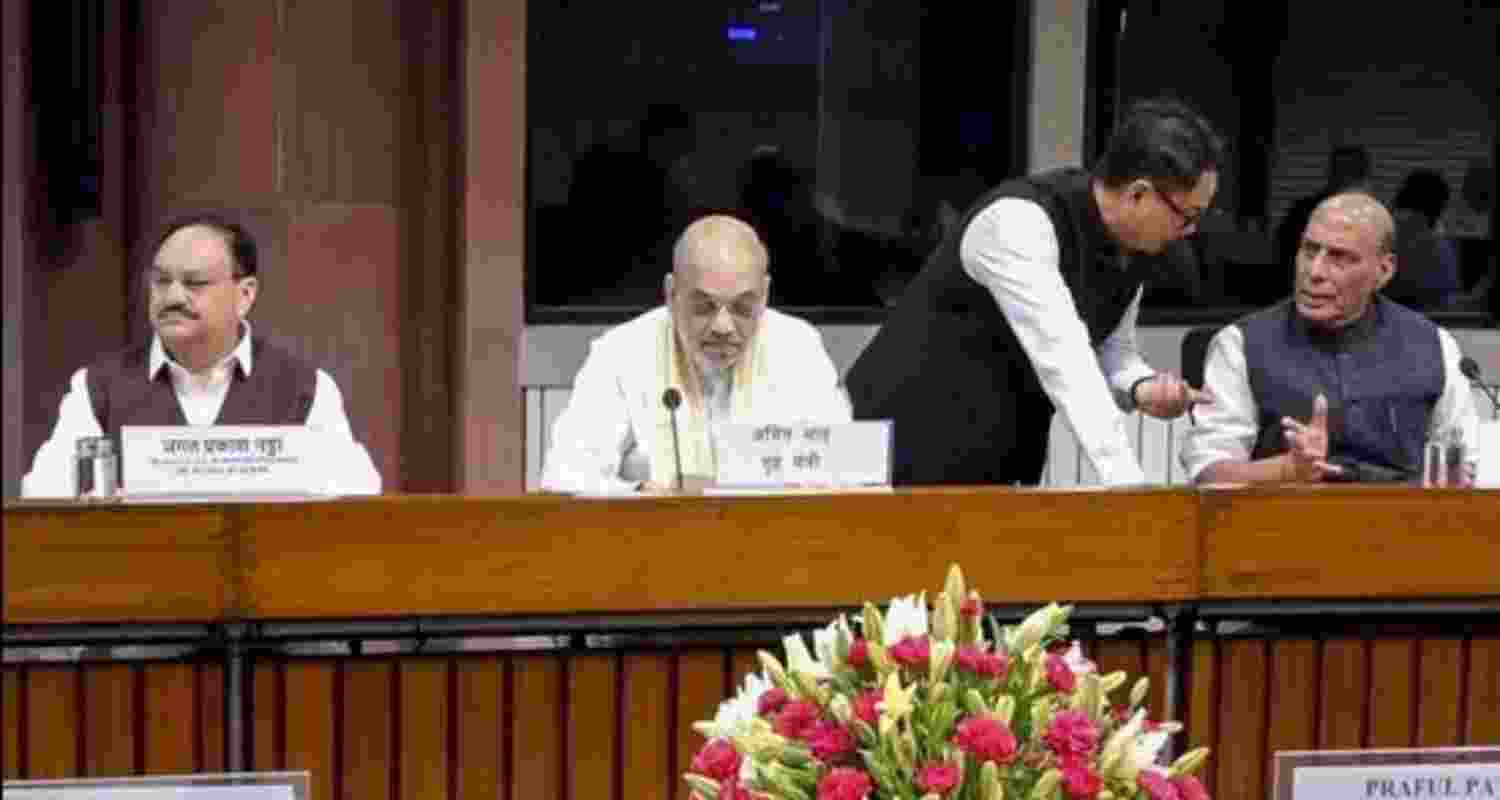 100 terrorists killed, Defence Minister Rajnath Singh tells all-party meet on Operation Sindoor.
