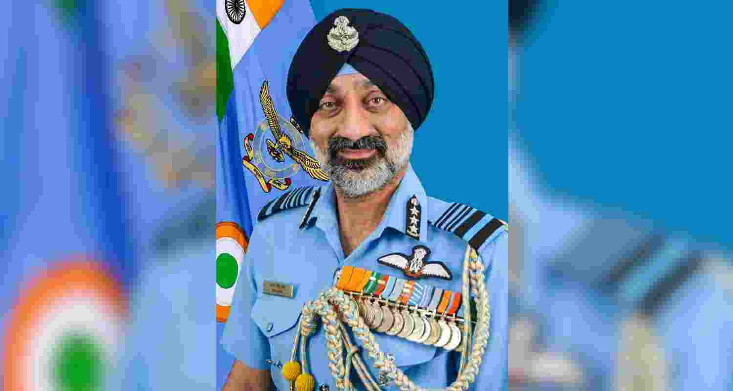 Air Marshal Amar Preet Singh. 