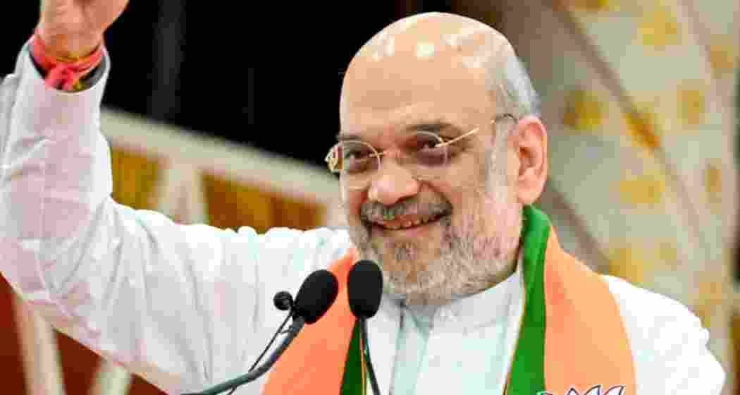 A file photo of Union Home Minister Amit Shah. 