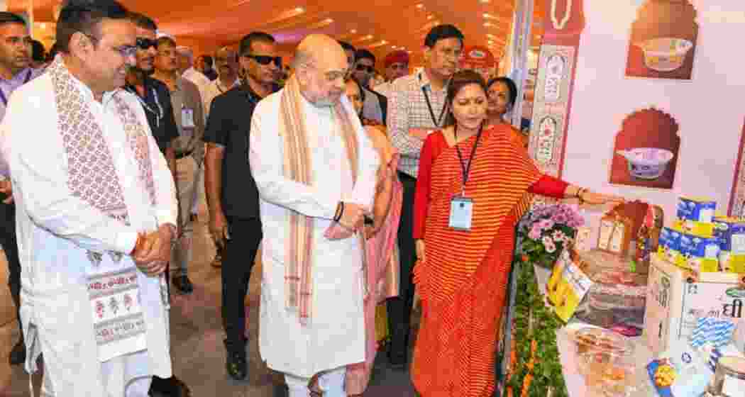 Union Home Minister Amit Shah stresses on cooperative reforms, crackdown on paper mafia in Rajasthan. Union Home Minister Amit Shah stresses on cooperative reforms, crackdown on paper mafia in Rajasthan.