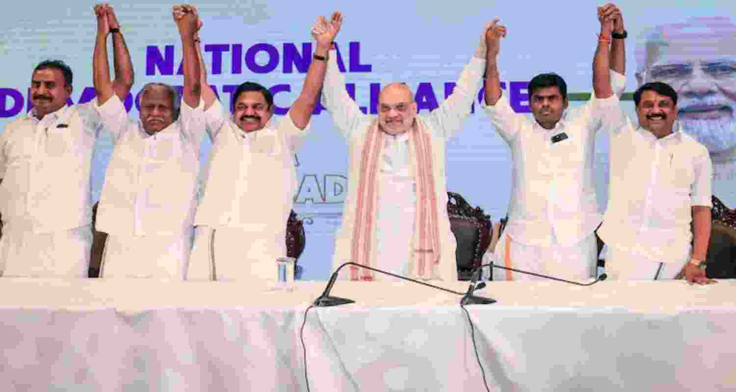 EPS hints at coalition with BJP only for 2026 Polls