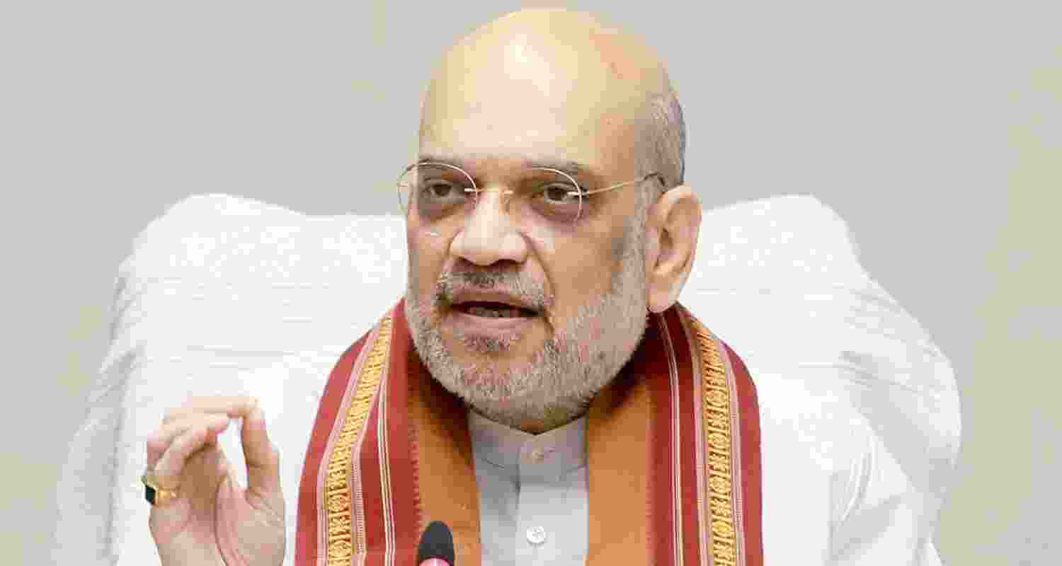 Union Home Minister Amit Shah. Union Home Minister Amit Shah.