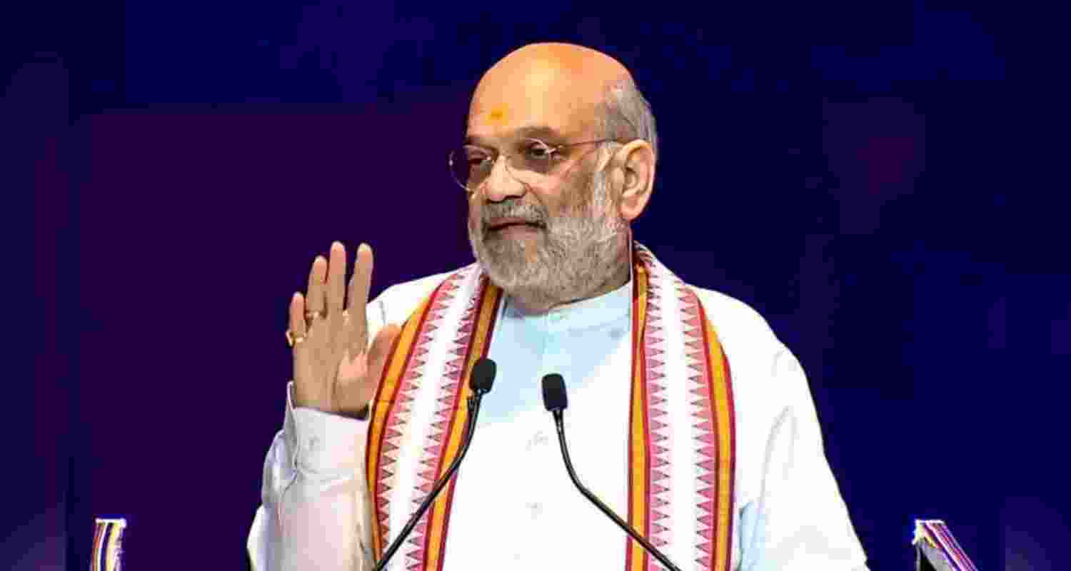 Union Home Minister Amit Shah - file image.